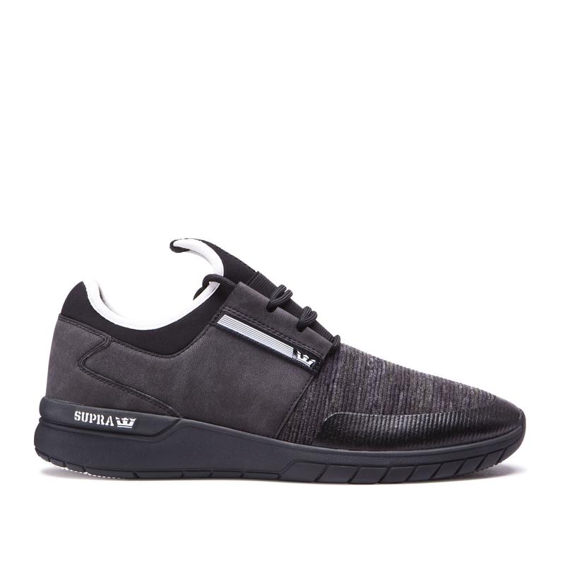 Buty Supra FLOW RUN - Obuwie Do Biegania Damskie - Czarne (ITUQ-42071)